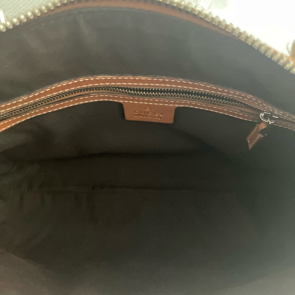 Gucci Beige and Light Blue Satchel - Picture 7 of 8